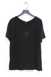 BASERANGE Classic Bamboo Fiber Bamboo Cotton Loose T-shirt Series Collection Round Neck Bottoming Shirt France BAS-TOLO-BL-000-BLACK 24 New Upgrade